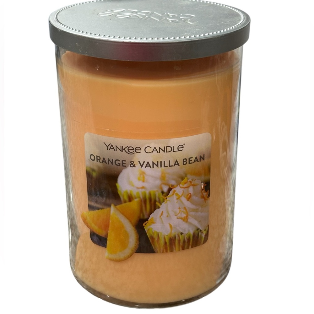 Yankee Candle Orange & Vanilla Bean Scented Candle 22 Oz